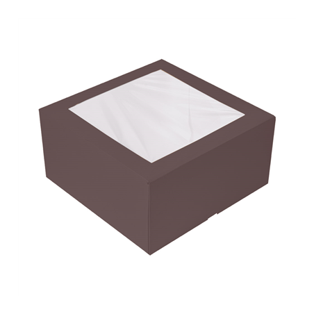 BOÎTES PÂTISSERIES AVEC FENÊTRE