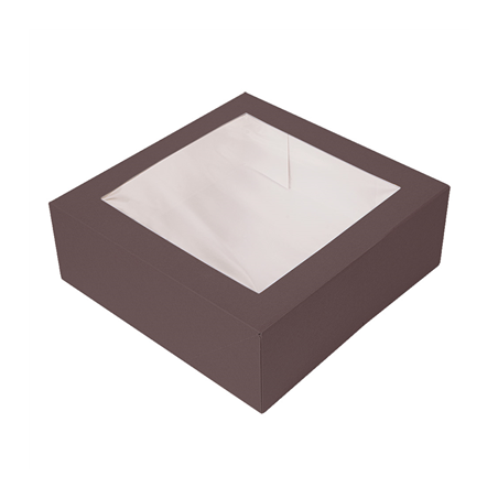 BOÎTES PATISSERIES AVEC FENÊTRE