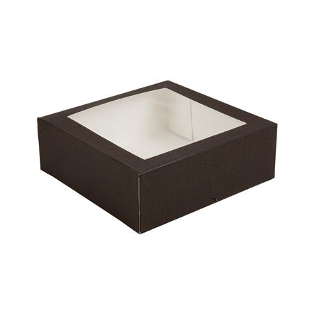 BOÎTES PÂTISSERIES AVEC FENÊTRE