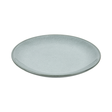 ASSIETTES 'AKALA'  Ø21x14,5x2,7 CM GRIS VERDÂTRE STONEWARE (6 UNITÉ)