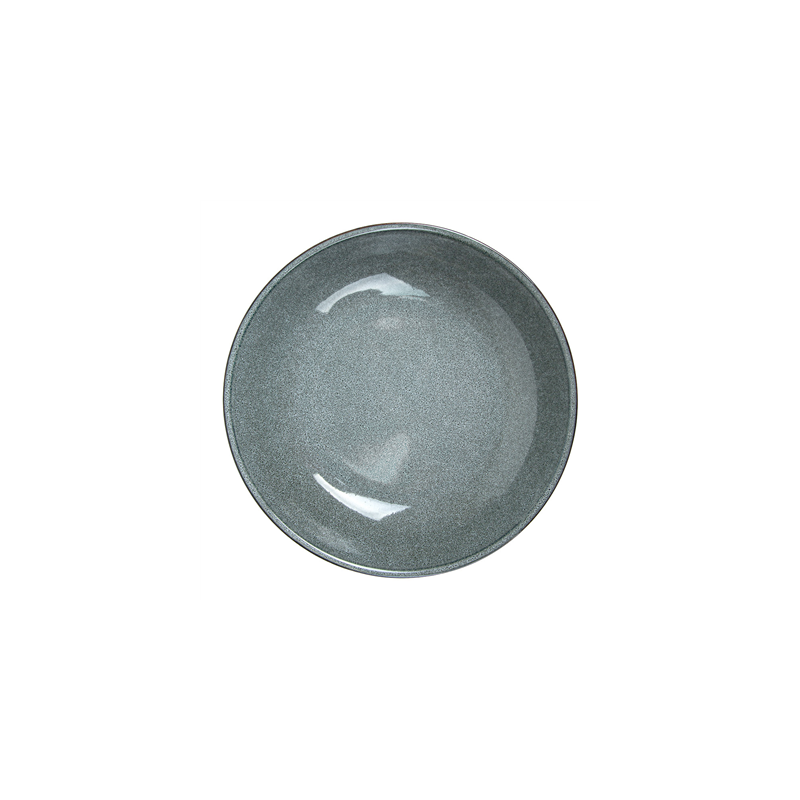 ASSIETTES CREUSES 'AKALA'  Ø20x11,2x4,4 CM GRIS VERDÂTRE STONEWARE (6 UNITÉ)