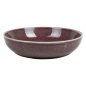 ASSIETTES CREUSES 'AKALA' 630 ML Ø20x4,5 CM BORDEAUX STONEWARE (6 UNITÉ)