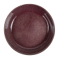 ASSIETTES CREUSES 'AKALA' 630 ML Ø20x4,5 CM BORDEAUX STONEWARE (6 UNITÉ)