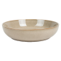 ASSIETTES CREUSES 'AKALA' 630 ML Ø20x4,5 CM BEIGE STONEWARE (6 UNITÉ)