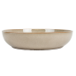 ASSIETTES CREUSES 'AKALA' 630 ML Ø20x4,5 CM BEIGE STONEWARE (6 UNITÉ)