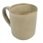 TASSES À CAFÉ 'AKALA' 390 ML Ø 9x6x10 CM BEIGE STONEWARE (6 UNITÉ)