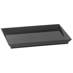 ASSIETTE CUBIK NOIR 100