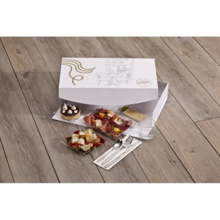 ASSIETTE CUBIK CRISTAL 130