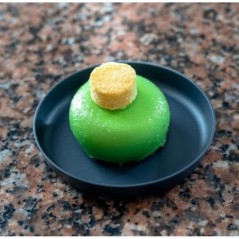 ASSIETTE SANTO GRISE Ø120