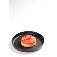 ASSIETTE SANTO GRISE Ø160