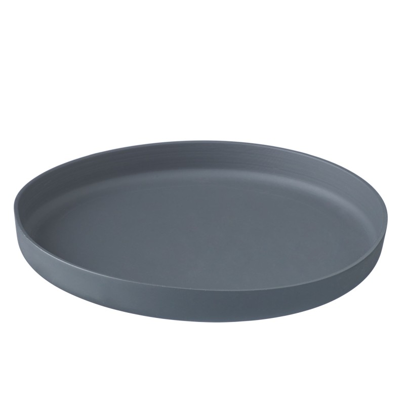 ASSIETTE SANTO GRISE Ø200
