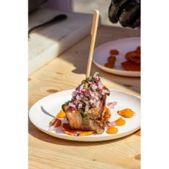 ASSIETTE SANTO BAGASSE Ø160