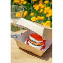 BURGER BOX KRAFT 120