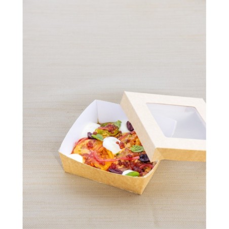 BARQUETTE NATURAL KRAFT 1L + COUVERCLE