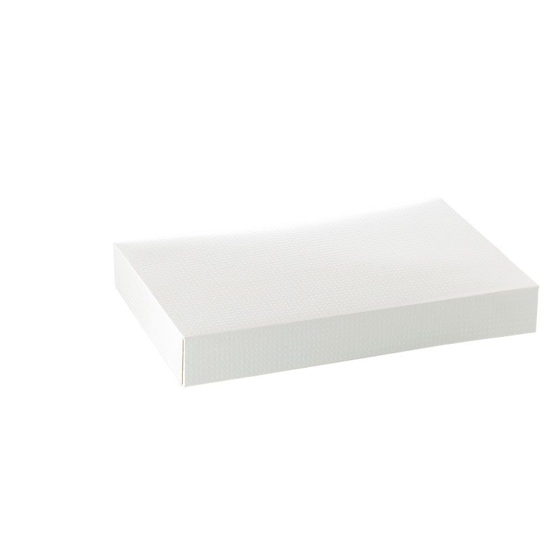 COFFRET BLANC GAUFRÉ