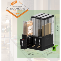 DISTRIBUTEUR COUVERTS WOODLERY - 3 CARTOUCHES