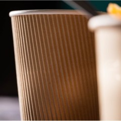 GOBELET CANNELÉ KRAFT 20CL