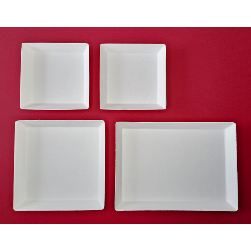 KIT ASSIETTES CUBIK FIBRA "VERSION C"
