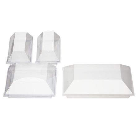 KIT ASSIETTES CUBIK "VERSION A" + COUVERCLES M-O