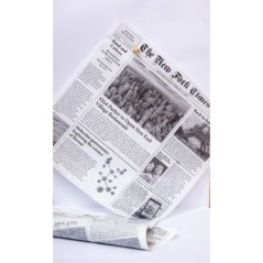 FEUILLE WRAP NEWSPAPER