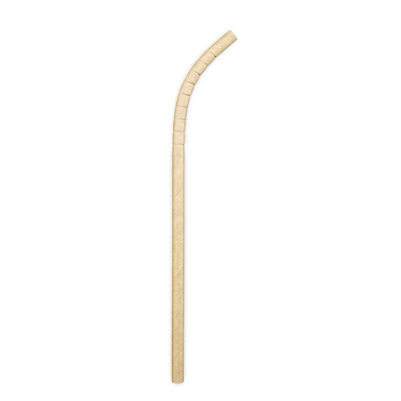 PAILLE KRAFT FLEXIBLE 200