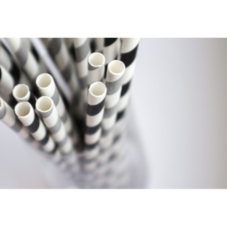 PAILLES RAYÉES + DISTRIBUTEUR