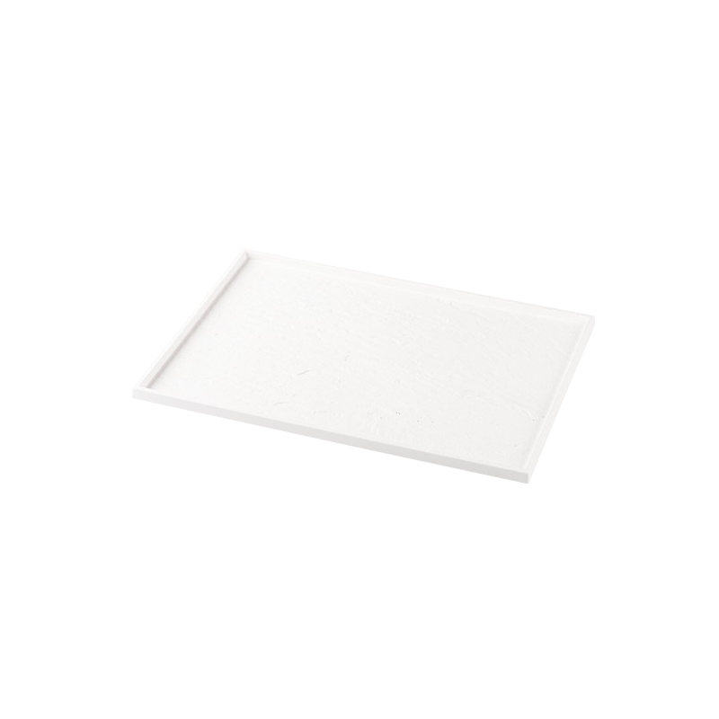 PLATEAU TEXTURA ATLAS 1/1 BLANC