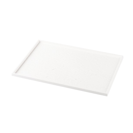 PLATEAU TEXTURA ATLAS 1/1 BLANC