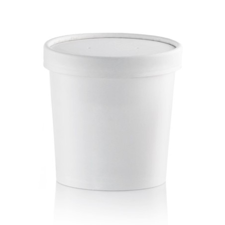 POT MULTI-USAGES BLANC 35 CL + COUVERCLE