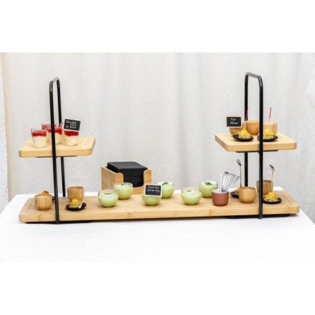 SUPPORT OBVIE NOIR - 2 NIVEAUX