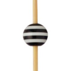 STICK PERLE RONDE STRIÉE