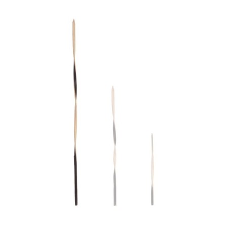 STICK DROIT TORSADE NOIR 180