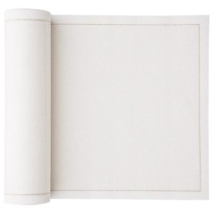 SERVIETTE BLANCHE PRÉDÉCOUPÉE (6x100)