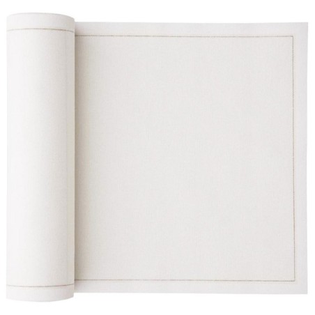 SERVIETTE BLANCHE PRÉDÉCOUPÉE (6x100)