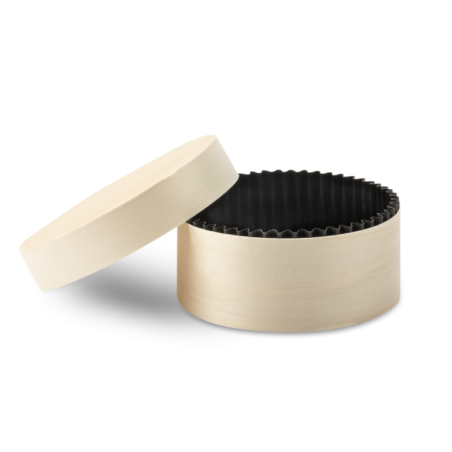 WOODBOX 45CL (FOND + CAISSETTE NOIRE + COUVERCLE)