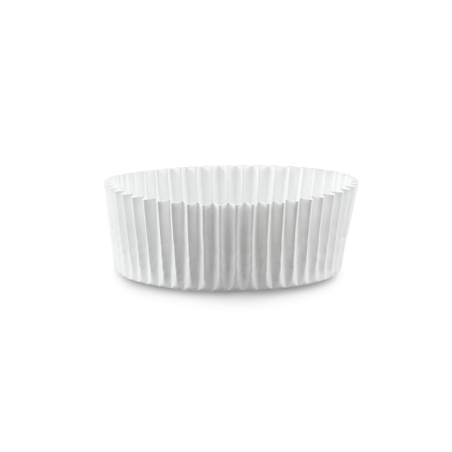 CAISSETTE PAPIER/PET BLANCHE (WB120)