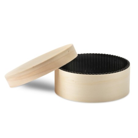 CAISSETTE PAPIER/PET NOIRE (WB160)