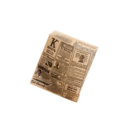PAPIER INGRAISSABLES OUVERT 2 CÔTÉS 'TIMES' 32 G/M2 13x14 CM NATUREL PARCH.INGRAISSABLE (1000 UNITÉ)