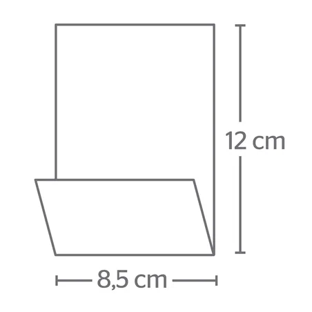 SERVIETTES MINI SERVIS ECOLABEL 1 PLI 'VOLARE' 20 G/M2 17x17 CM BLANC CELLULOSE (9600 UNITÉ)