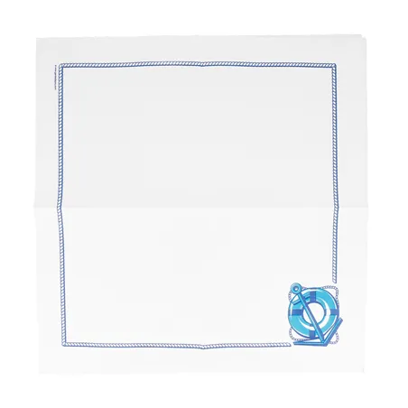 SERVIETTES ECOLABEL DOUBLE POINT 'CADAQUÉS' 18 G/M2 40x40 CM BLANC OUATE (1200 UNITÉ)