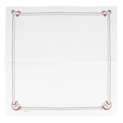 SERVIETTES 'MAXIM BLEU' 45 G/M2 40x40 CM BLANC AIRLAID (700 UNITÉ)