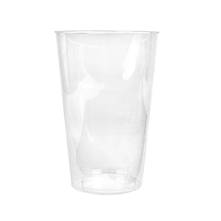 VERRES INJECTÉS  300 ML Ø 7,8/5,6x11,8 CM TRANSPARENT PS (500 UNITÉ)