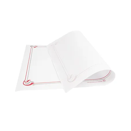 SETS DE TABLE 'MAXIM BORDEAUX' 48 G/M2 31x43 CM BLANC CELLULOSE (2000 UNITÉ)