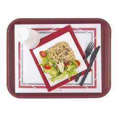 SETS DE TABLE POUR PLATEAUX 'SELF-SERVICE' 48 G/M2 28x35 CM BLANC CELLULOSE (2000 UNITÉ)