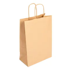 SACS SOS AVEC ANSES 80 G/M2 20+10x29 CM NATUREL KRAFT (250 UNITÉ)