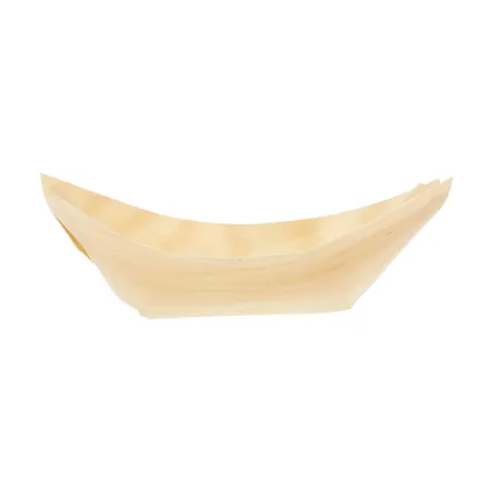 BARQUETTES EN FEUILLE DE PEUPLIER WOOD  11x7x2 CM NATUREL BOIS (2000 UNITÉ)