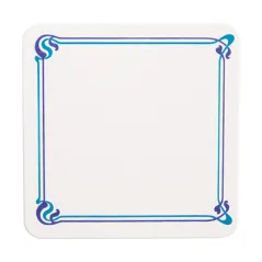 DESSOUS DE VERRE BLEU
