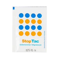 LINGETTES "DÉTACHANTES" 'STOPTAC'  6x8 CM BLANC CELLULOSE (500 UNITÉ)