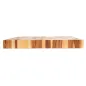 PLANCHE À DÉCOUPER 30x45x4,5 CM NATUREL BOIS (1 UNITÉ) PLANCHE À DÉCOUPER