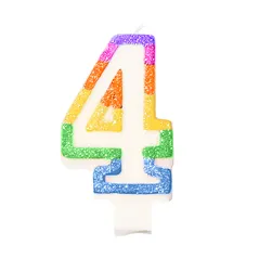 BOUGIES ANNIVERSAIRE N.4